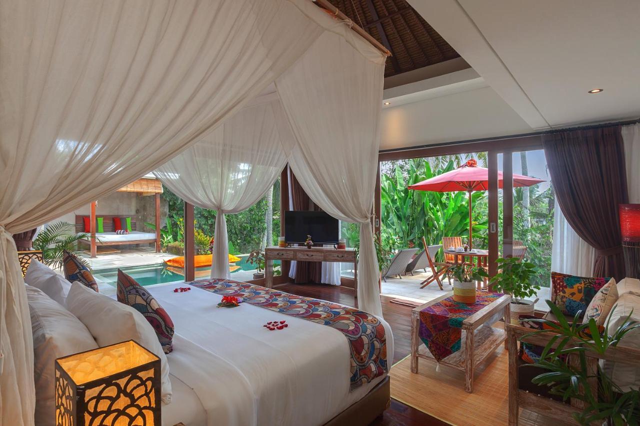 Anusara Luxury Villas Ubud Exterior foto