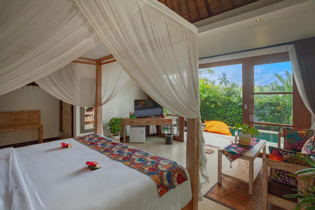 Anusara Luxury Villas Ubud Exterior foto